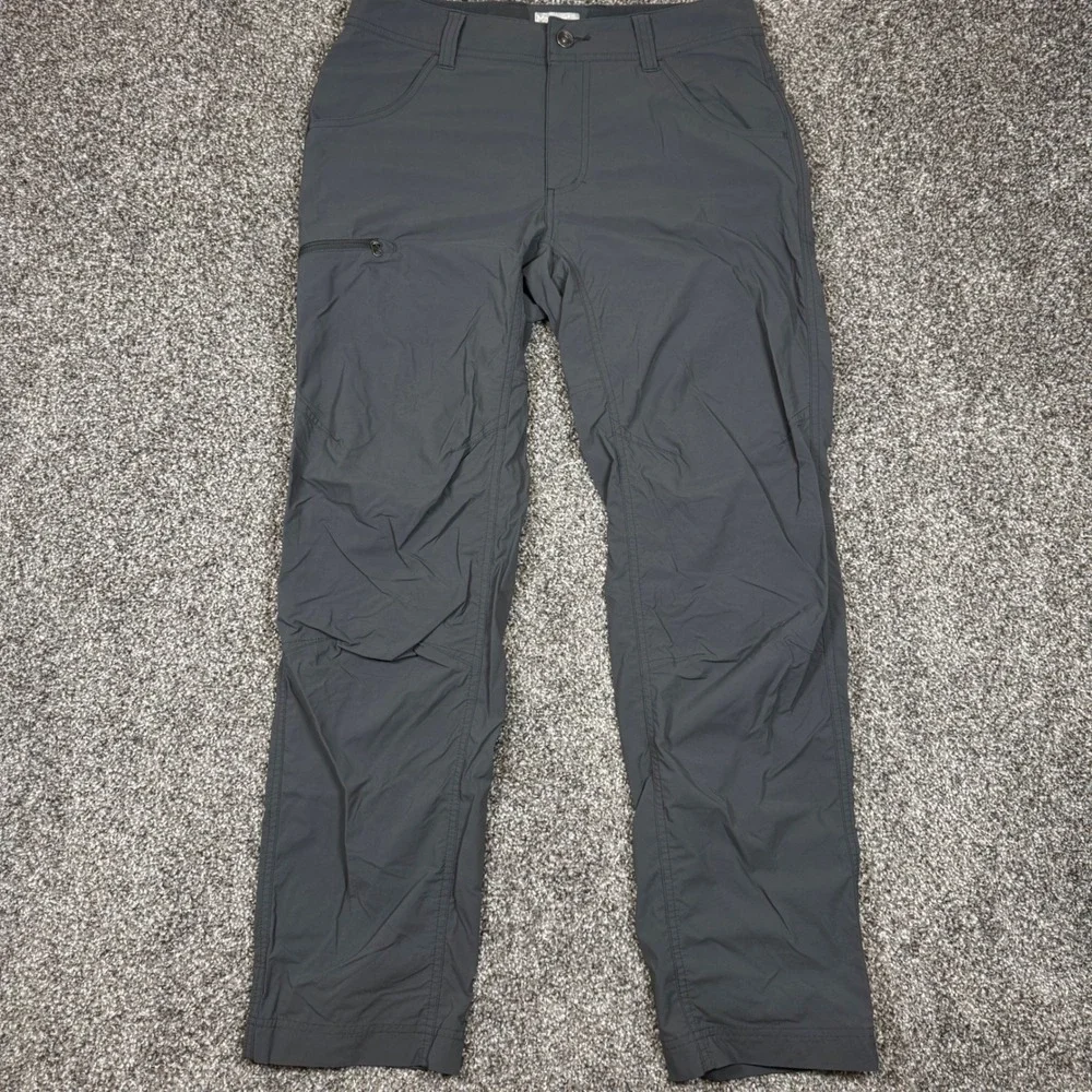 Marmot Arch Rock Mens Hiking Pants Gray Nylon Stretch Outdoor 30x30 D52370S